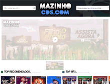 Tablet Screenshot of mazinhocds.com